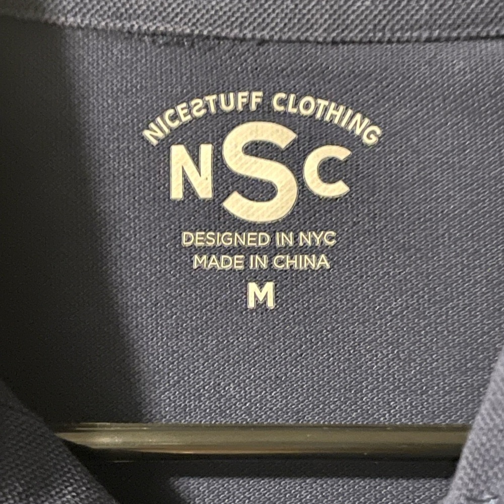 Nicestuff Navy Blue Garment with Button Detail - Picture 4 of 5